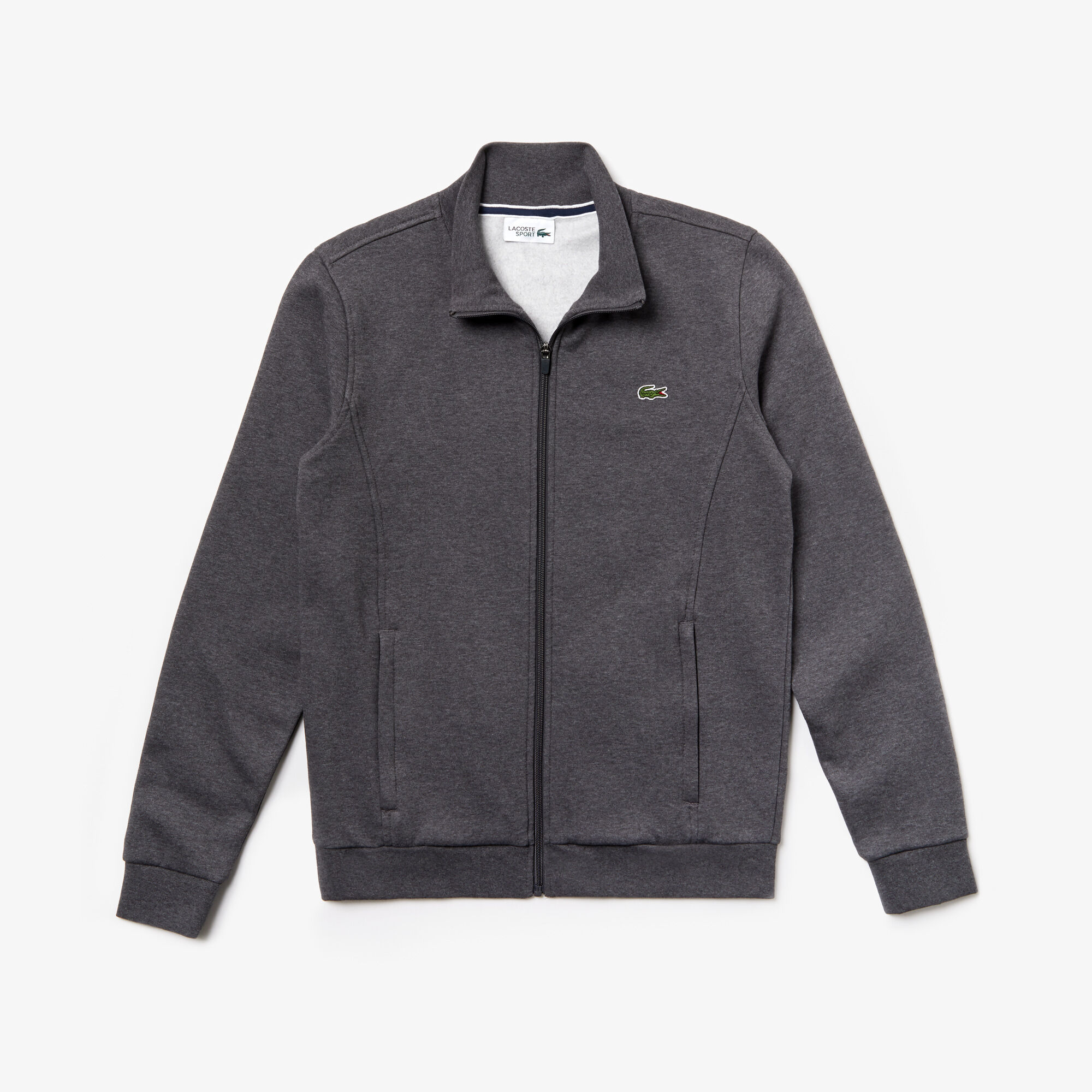 Lacoste Menswear - Lacoste Sport Zip Up Hoodie Grey Lacoste Menswear - Lacoste Sport Zip Up Hoodie Grey