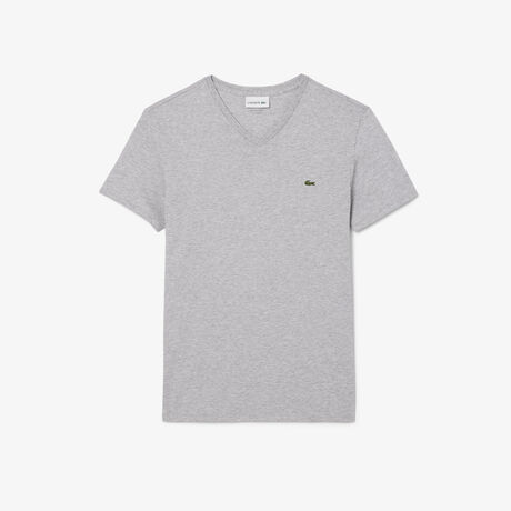 Men's V-Neck Pima Cotton Jersey T-Shirt