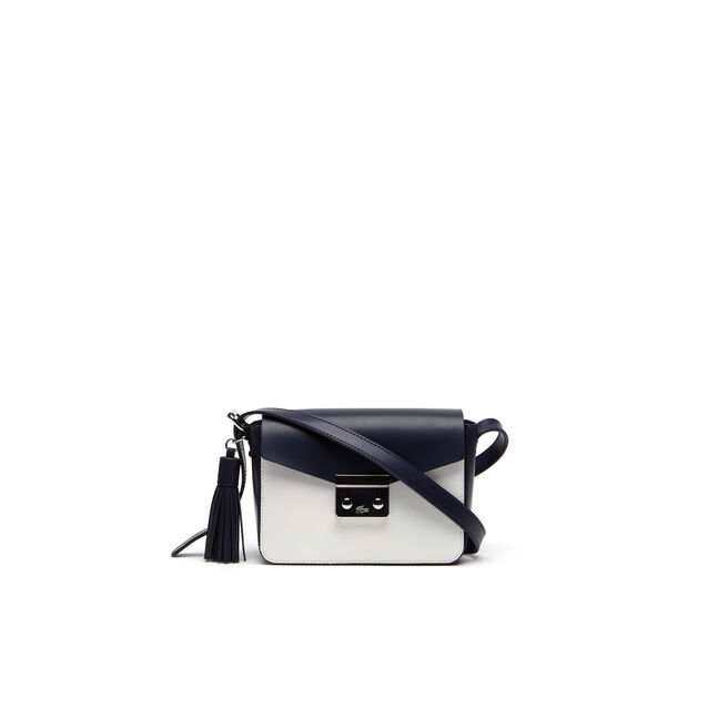 Women's L!VE Coated Leather Mini Tennis Square Crossover Women's L!VE Coated Leather Mini Tennis Square Crossover