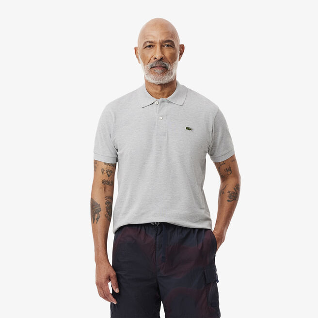 Men's Classic L.12.12 Chine Piqué Polo Shirt Men's Classic L.12.12 Chine Piqué Polo Shirt